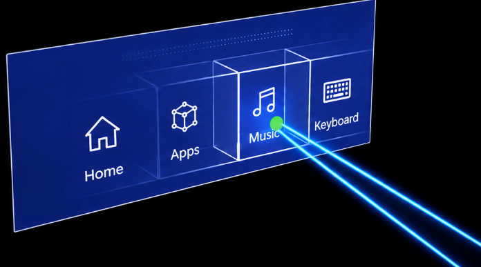 Fast selection with eye tracking for AR VR MR